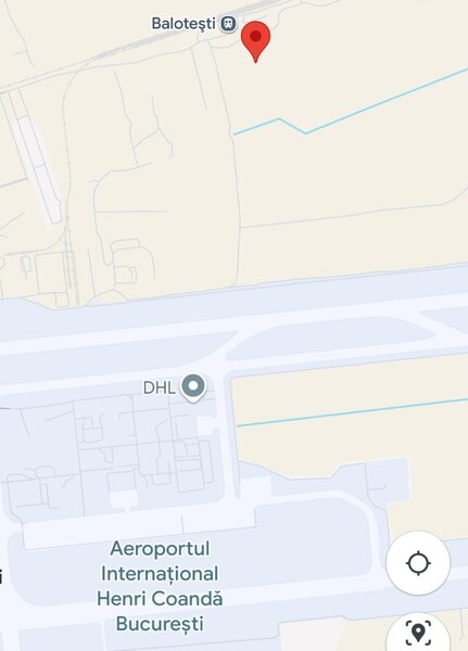Ilfov, teren, Gara Balotesti, Aeroport OTP.